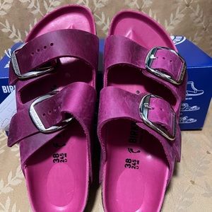 NIB Birkenstock Arizona Big Buckle 38